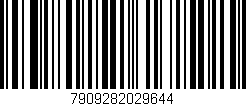 Código de barras (EAN, GTIN, SKU, ISBN): '7909282029644'
