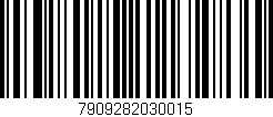 Código de barras (EAN, GTIN, SKU, ISBN): '7909282030015'
