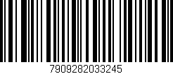 Código de barras (EAN, GTIN, SKU, ISBN): '7909282033245'