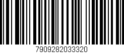 Código de barras (EAN, GTIN, SKU, ISBN): '7909282033320'