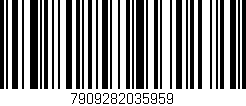Código de barras (EAN, GTIN, SKU, ISBN): '7909282035959'
