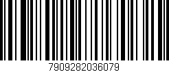 Código de barras (EAN, GTIN, SKU, ISBN): '7909282036079'