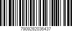 Código de barras (EAN, GTIN, SKU, ISBN): '7909282036437'