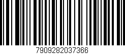 Código de barras (EAN, GTIN, SKU, ISBN): '7909282037366'