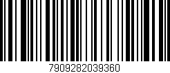 Código de barras (EAN, GTIN, SKU, ISBN): '7909282039360'