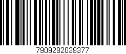 Código de barras (EAN, GTIN, SKU, ISBN): '7909282039377'
