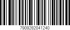 Código de barras (EAN, GTIN, SKU, ISBN): '7909282041240'
