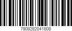 Código de barras (EAN, GTIN, SKU, ISBN): '7909282041608'