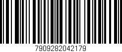 Código de barras (EAN, GTIN, SKU, ISBN): '7909282042179'