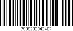 Código de barras (EAN, GTIN, SKU, ISBN): '7909282042407'