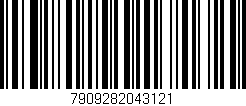 Código de barras (EAN, GTIN, SKU, ISBN): '7909282043121'