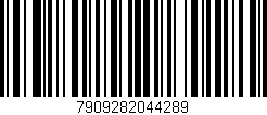 Código de barras (EAN, GTIN, SKU, ISBN): '7909282044289'