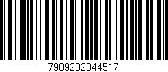 Código de barras (EAN, GTIN, SKU, ISBN): '7909282044517'