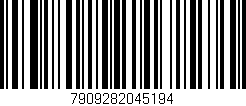 Código de barras (EAN, GTIN, SKU, ISBN): '7909282045194'