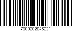 Código de barras (EAN, GTIN, SKU, ISBN): '7909282046221'