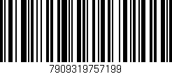 Código de barras (EAN, GTIN, SKU, ISBN): '7909319757199'