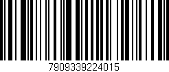 Código de barras (EAN, GTIN, SKU, ISBN): '7909339224015'