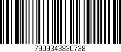 Código de barras (EAN, GTIN, SKU, ISBN): '7909343830738'