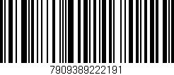 Código de barras (EAN, GTIN, SKU, ISBN): '7909389222191'