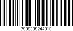 Código de barras (EAN, GTIN, SKU, ISBN): '7909389244018'