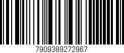 Código de barras (EAN, GTIN, SKU, ISBN): '7909389272967'