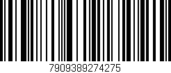 Código de barras (EAN, GTIN, SKU, ISBN): '7909389274275'