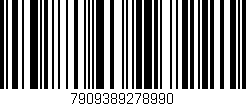 Código de barras (EAN, GTIN, SKU, ISBN): '7909389278990'