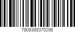 Código de barras (EAN, GTIN, SKU, ISBN): '7909389370298'