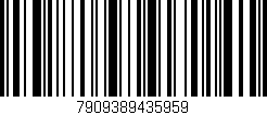 Código de barras (EAN, GTIN, SKU, ISBN): '7909389435959'