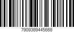 Código de barras (EAN, GTIN, SKU, ISBN): '7909389445668'