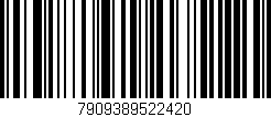 Código de barras (EAN, GTIN, SKU, ISBN): '7909389522420'