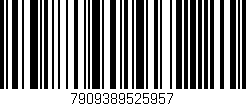 Código de barras (EAN, GTIN, SKU, ISBN): '7909389525957'