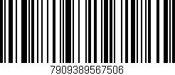 Código de barras (EAN, GTIN, SKU, ISBN): '7909389567506'