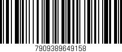 Código de barras (EAN, GTIN, SKU, ISBN): '7909389649158'