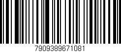 Código de barras (EAN, GTIN, SKU, ISBN): '7909389671081'