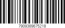 Código de barras (EAN, GTIN, SKU, ISBN): '7909389675218'