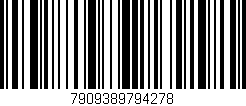 Código de barras (EAN, GTIN, SKU, ISBN): '7909389794278'