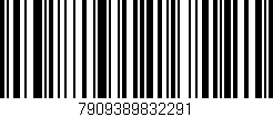 Código de barras (EAN, GTIN, SKU, ISBN): '7909389832291'