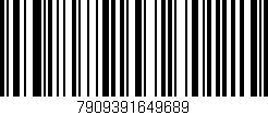 Código de barras (EAN, GTIN, SKU, ISBN): '7909391649689'