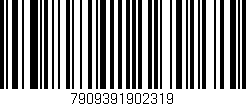 Código de barras (EAN, GTIN, SKU, ISBN): '7909391902319'