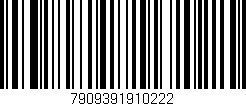 Código de barras (EAN, GTIN, SKU, ISBN): '7909391910222'