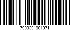 Código de barras (EAN, GTIN, SKU, ISBN): '7909391981871'