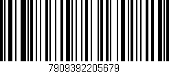 Código de barras (EAN, GTIN, SKU, ISBN): '7909392205679'