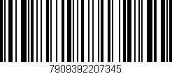 Código de barras (EAN, GTIN, SKU, ISBN): '7909392207345'