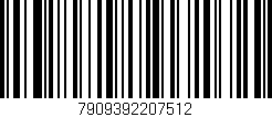 Código de barras (EAN, GTIN, SKU, ISBN): '7909392207512'