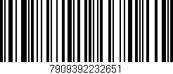 Código de barras (EAN, GTIN, SKU, ISBN): '7909392232651'