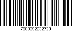 Código de barras (EAN, GTIN, SKU, ISBN): '7909392232729'