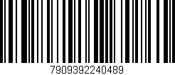 Código de barras (EAN, GTIN, SKU, ISBN): '7909392240489'