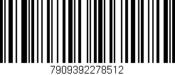 Código de barras (EAN, GTIN, SKU, ISBN): '7909392278512'