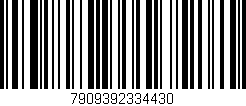 Código de barras (EAN, GTIN, SKU, ISBN): '7909392334430'